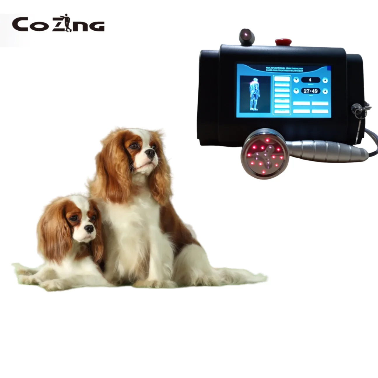 COZING High Power 808nm Laser Therapy Machine for Home Use, Pain Relief Cold Physiotherapy Equipment, Pain Care for Children