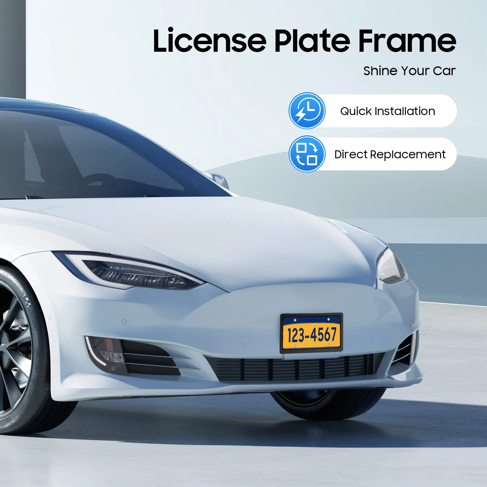 

Remote Control License Plate Flipper for Car Truck Hide Your Number Plate Anti Theft Motorized Flip Up Down Frame Holder