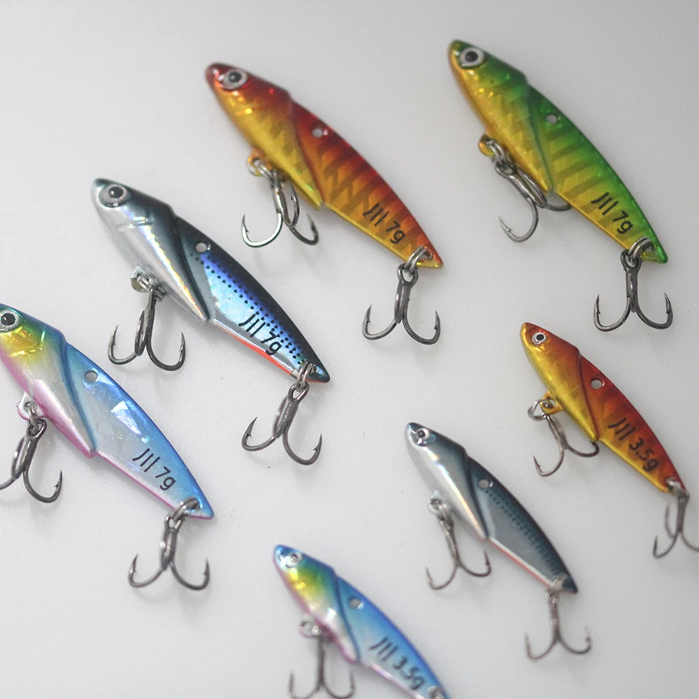 1Pc Metal Jig Sinking VIB 3.5g - Fishing Lure Spoon review and price