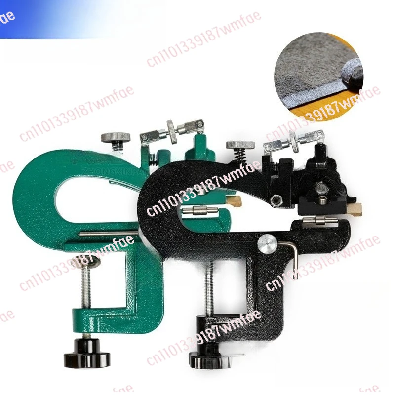 

Овощечистка для кожи растительного дубления, машина для прореживания сумки из хлопьей кожи, ручной инструмент для очистки и прореживания