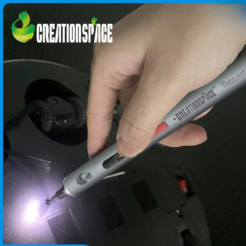 CreationSpace CS07A Electric Drill and Screwdriver Set, Dual-Purpose Mini Electric Screwdriver, Cordless Drilling Power Tools