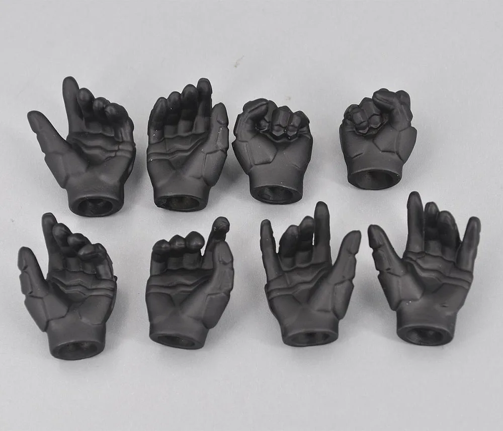 1/6 Medicom Rah Spielzeug Modell Soldat Ritter Handschuh Typen austauschbar 8 teile/satz PVC-Material für 12 "Action figur sammeln DIY