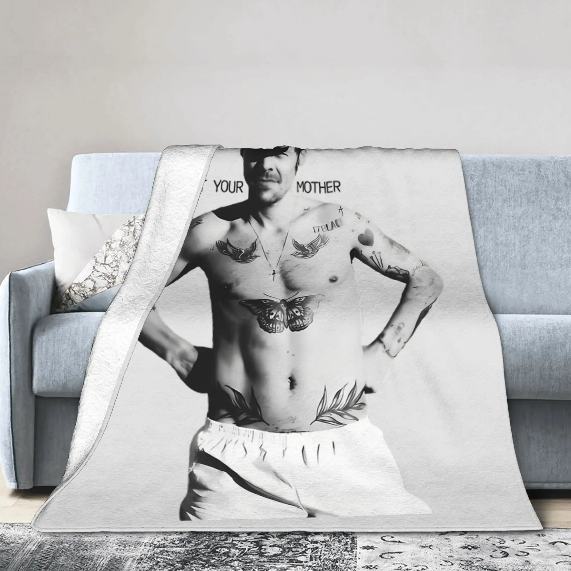 Pop Disco Harrys Styles Era Vibes Blanket Fleece Spring/Autumn Super Warm Throw Blanket for Bed Outdoor Plush Thin Quilt
