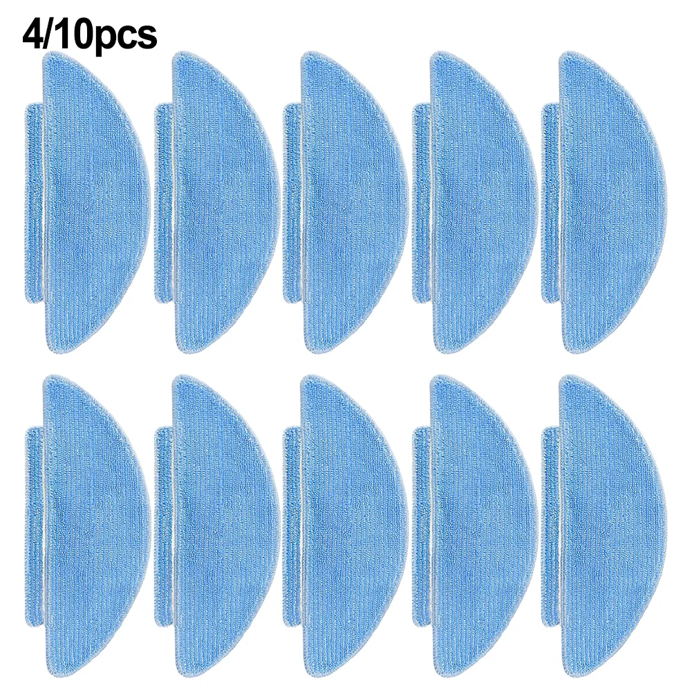 Mop Cloth Replacement Pads for X 2 Pro Vacuum Cleaner Accessories - 4 or 10 Pieces for Maintaining Cleaning Performance