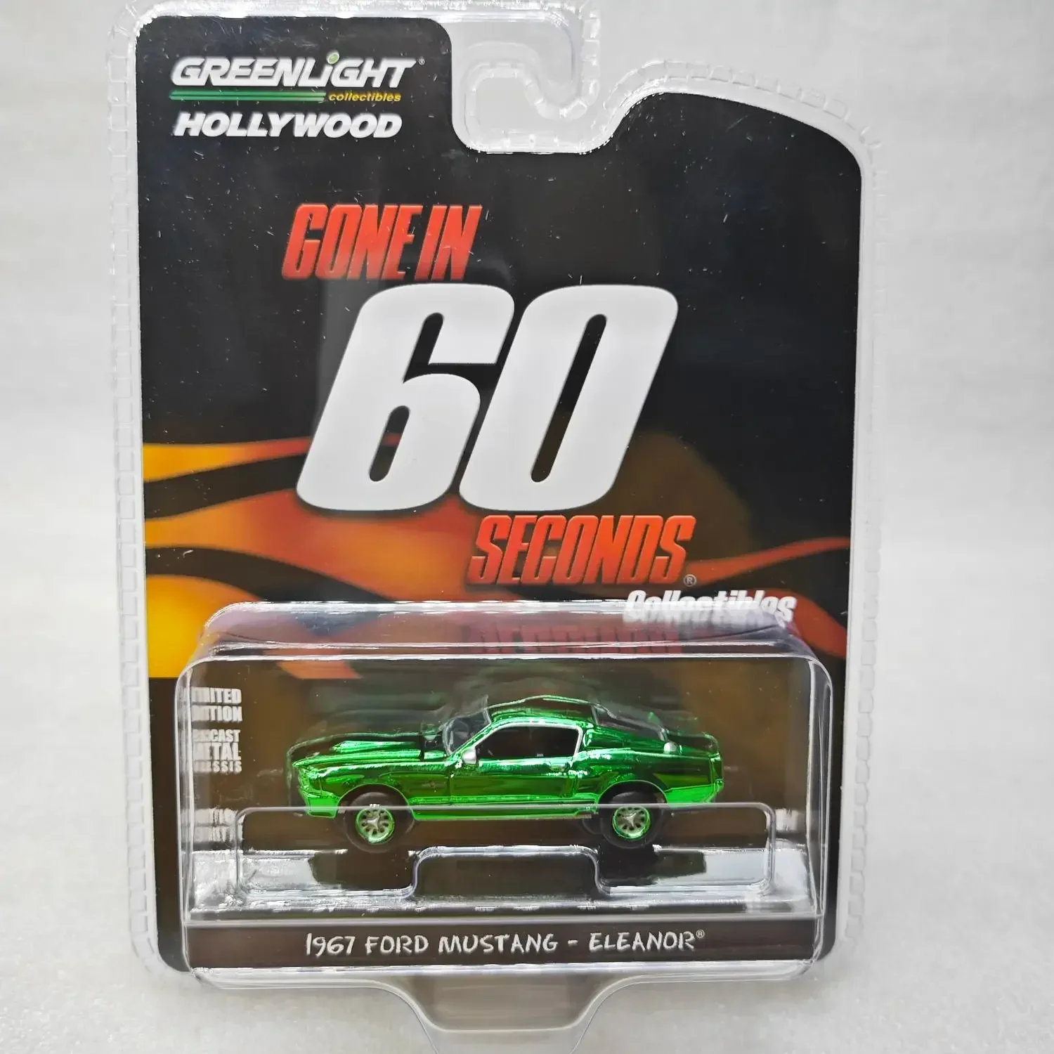 

Greenlight 1:64 1967 Custom Ford Mustang Eleanor Alloy car model simulation collection ornament toy
