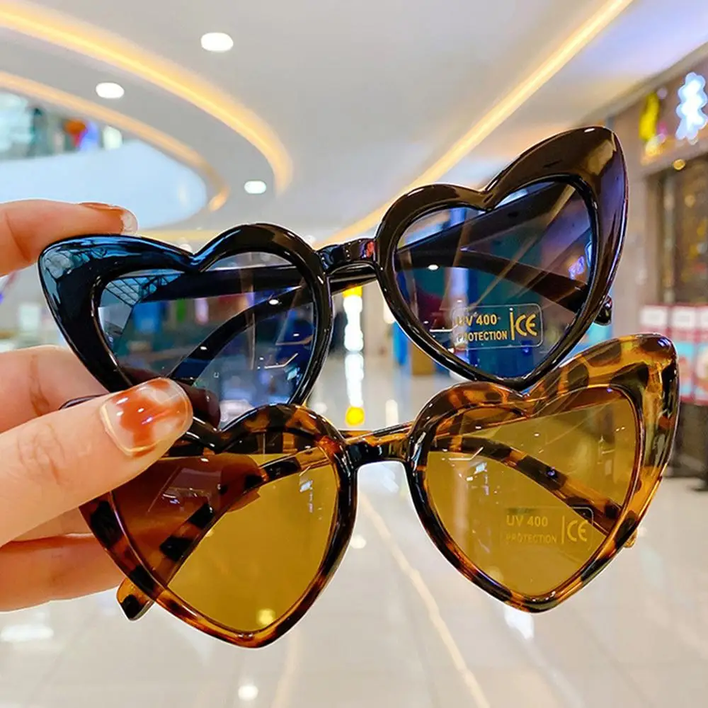 Costume Accessories Heart Glasses Boys Girls Heart Shaped Children Sun Glasses Kids Sunglasses Street Shooting Sunglasses