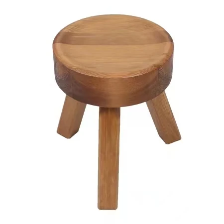 

High Quality Round Walnut Multi-functional Art Designer Stool Tea Table