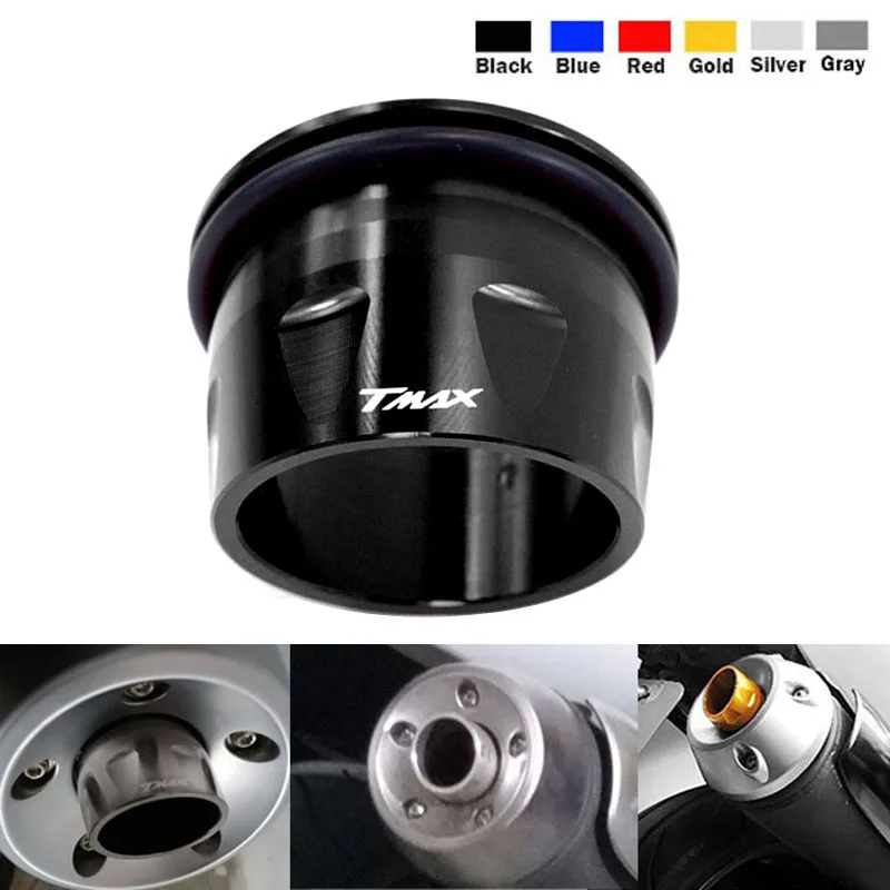 For Yamaha T-max 530 T MAX TMAX 530 2012-2016 tmax 500 tmax500 Motorcycle accessories CNC Aluminum Exhaust Tip Cover