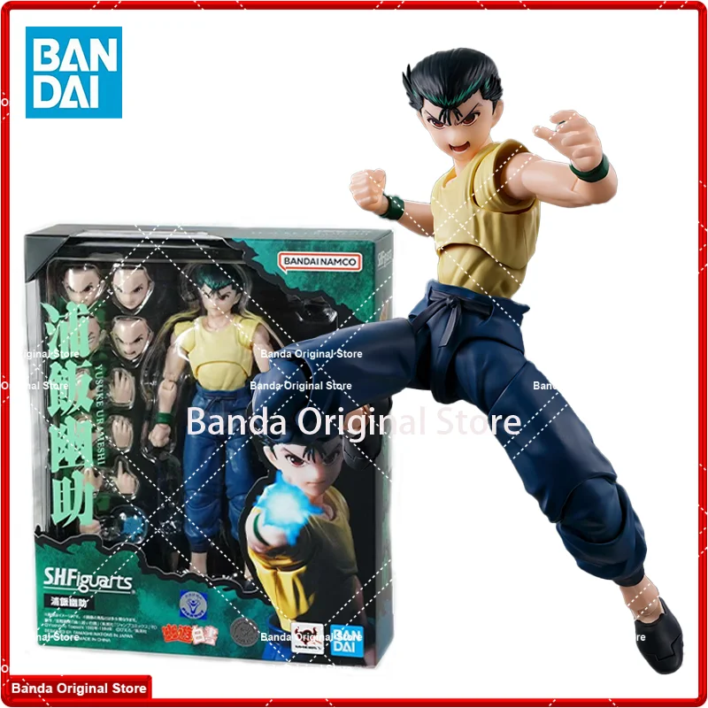 100% In Stock Original Bandai S.H.Figuarts SHF Yusuke Urameshi Anime Action Collection Figures Model Toys