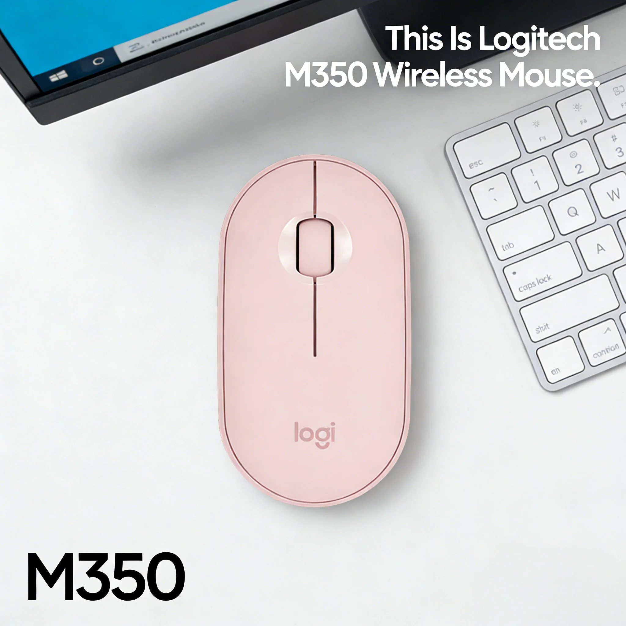 

Легкая портативная беспроводная мышь Logitech M350 для путешествий