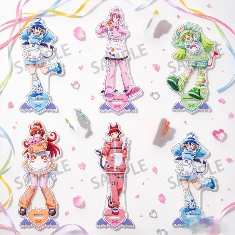 Fan Merch Gifts 15CM Acrylic Keychain Bag Pendant Anime Welcome to Demon School! Iruma-kun Iruma Valac Clara/Asmodeus Alice