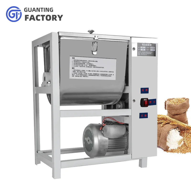 

Easy-to-use Machine That Kneads Bread Dough Commercial Industrial Mixer Dough Kneading Machine