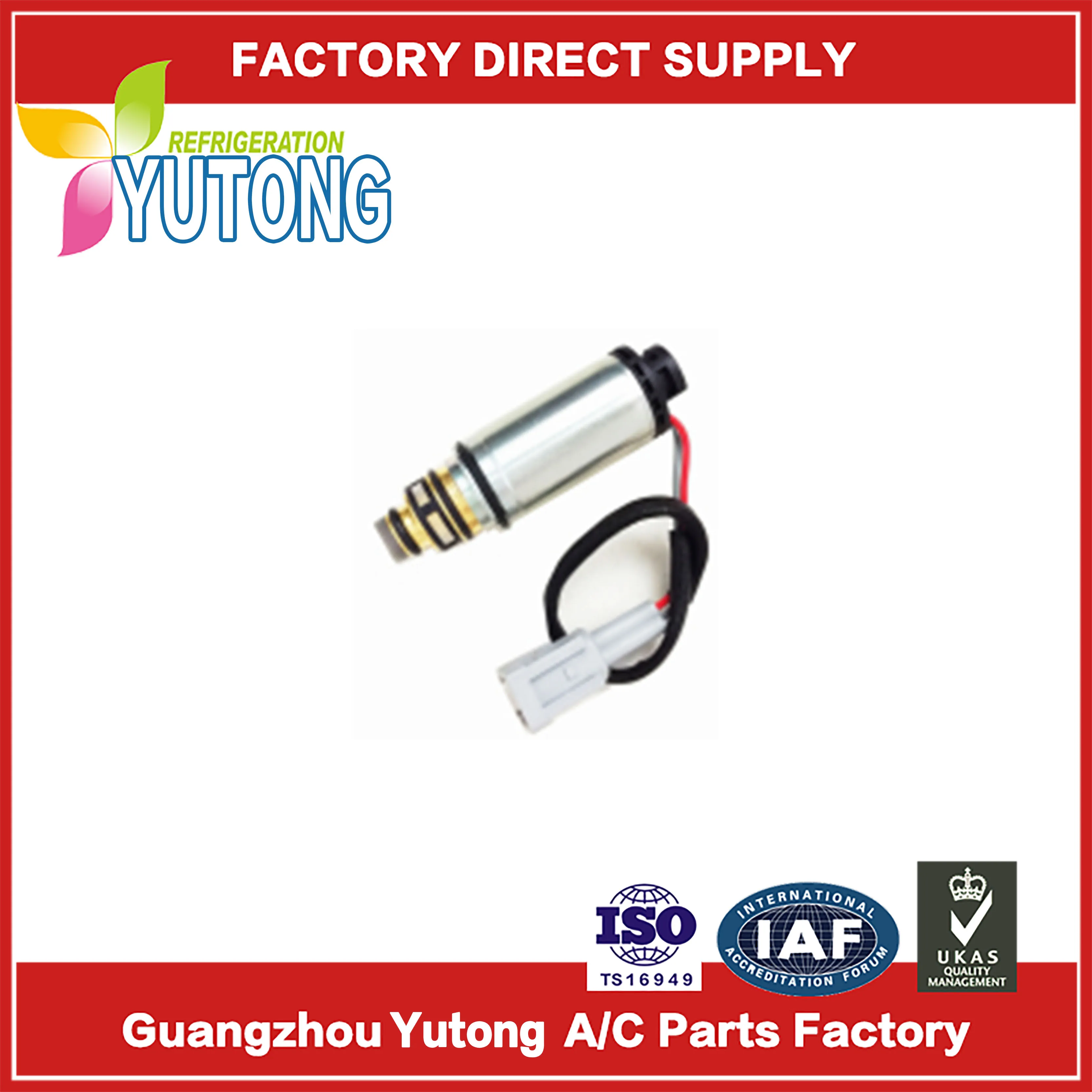 PC008-42A  L=82 mm VS16E AC compressor control valve For Hyundai