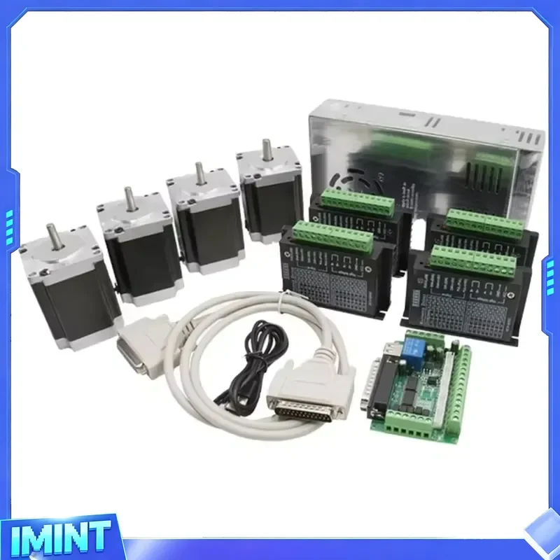 Nema23 34 Precision Machining CNC Stepper Motor 3 DM542 Driver 1 CE Hybrid 4-axis Mach3 Sports Card 3 Months 4.2A Stepper
