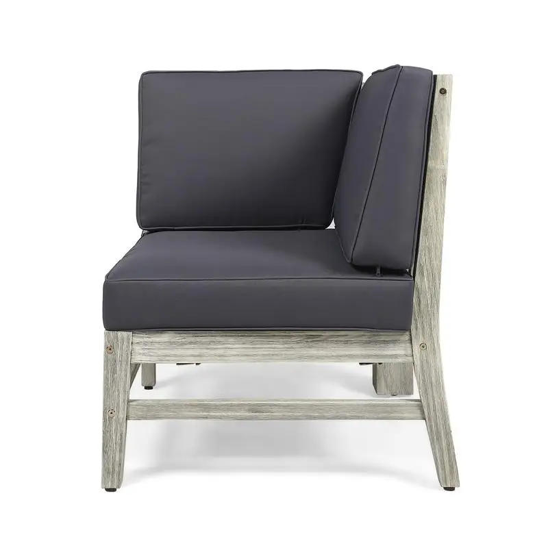 

Grey Corner Chair, Stylish Modern Design for Living Room Seating, Comfortable Lounge Chair, Perfect for Home Décor