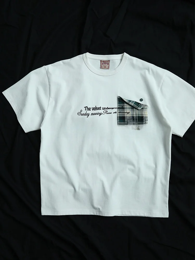 

Loose Fit round Ne ort Sve T-irt with ket Breathable Cotton Casual Wear Summer Tee Printed Design by Mbbcar