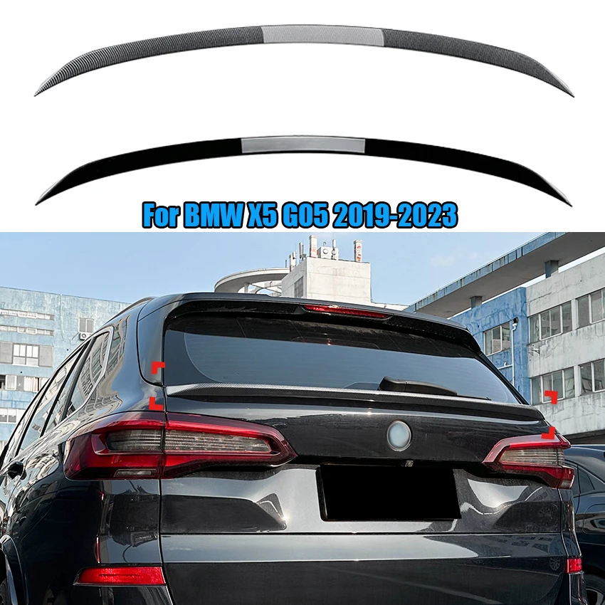 For BMW X5 G05 2019-2023 Rear Middle Spoiler Wing Car Trunk Lid Rear Trunk Spoiler Middle Trunk Spoiler Wing Auto Accessories