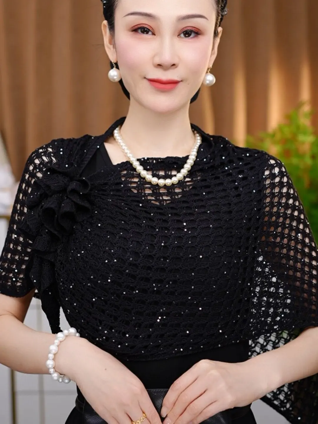 summer-2026-new-hollow-out-knitted-ice-silk-shoulder-wrap-fashionable-versatile-neck-protection-scarf-travel-outerwear-should