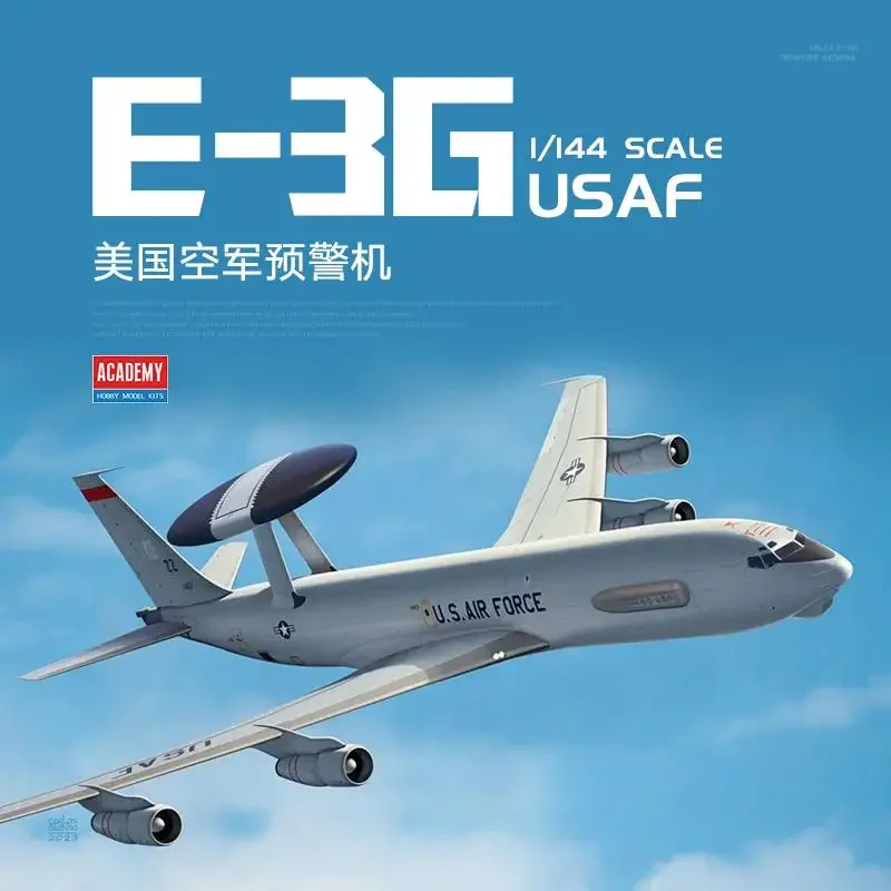 Academy 12629 1/144 Scale USAF E-3G Sentry “AEW&C” Model Kit