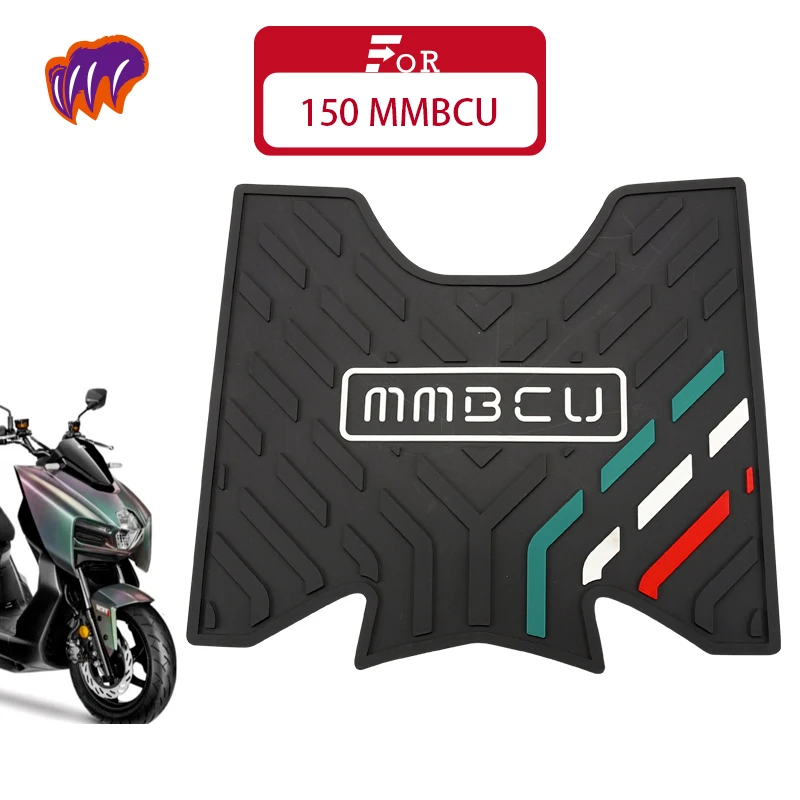 Scooter Motorcycle Mats pedal For SYM 150 MMBCU Rubber Foot Skid Pad Floor Mat Carpet