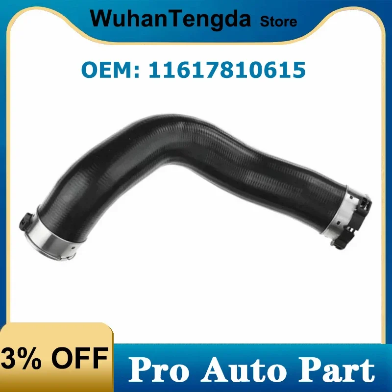 11617810615 Engine Intercooler Tubocharger Booster Air Intake Hose for BMW 5 Series F07 F10 F11