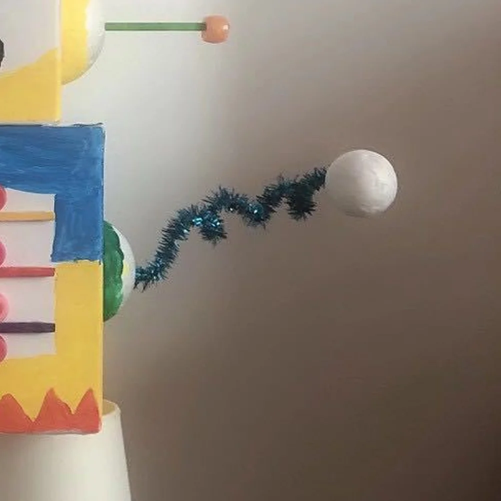 100個のフォームボール クリエイティブDIYクラフト 子供向け 教育スキル開発 ホームスクールパーティーアクティビティに最適