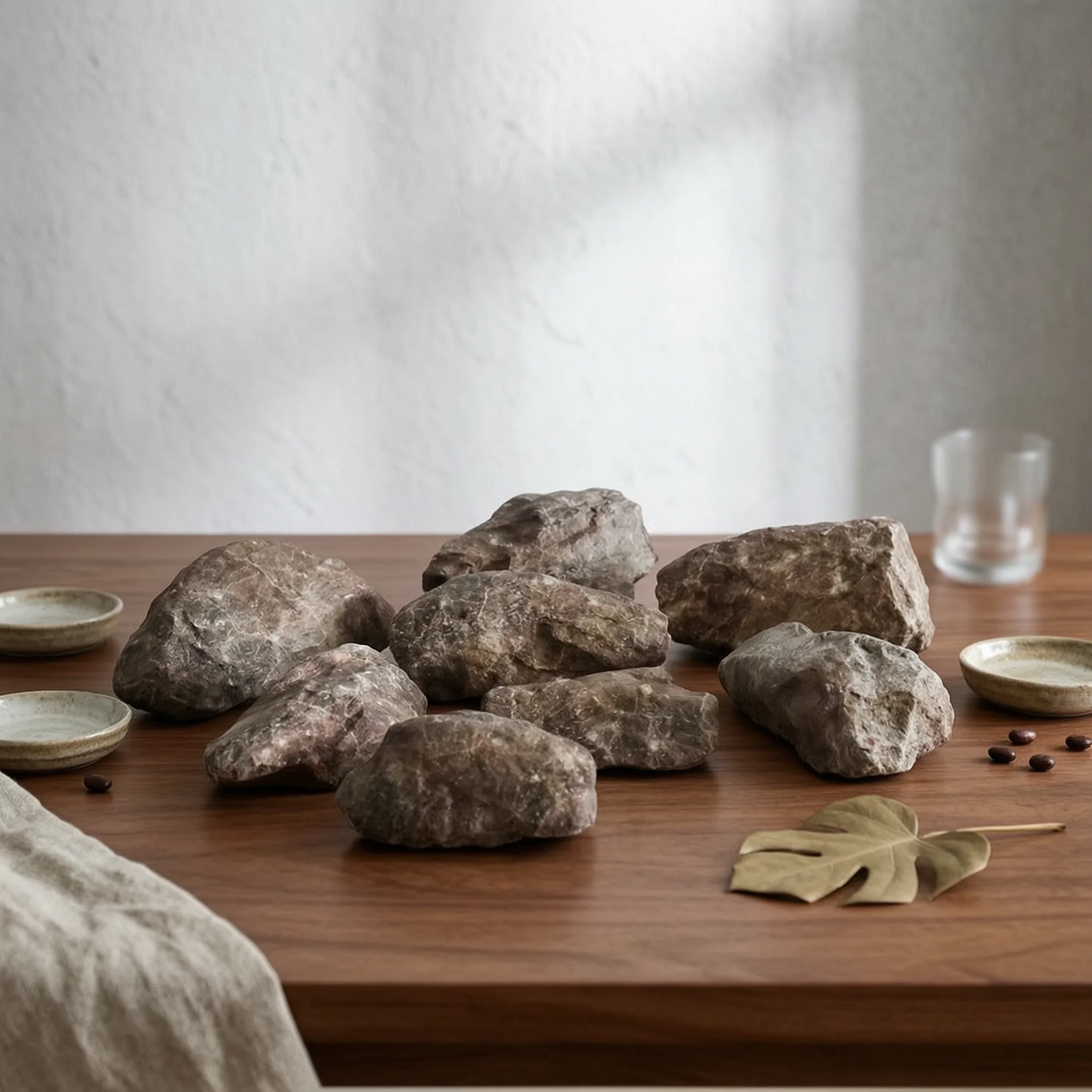 9 Pieces Decorative Rock Rugged Faux Landscape Rock Artificial Stone Lifelike Decoration Irregular for Miniature Gardens