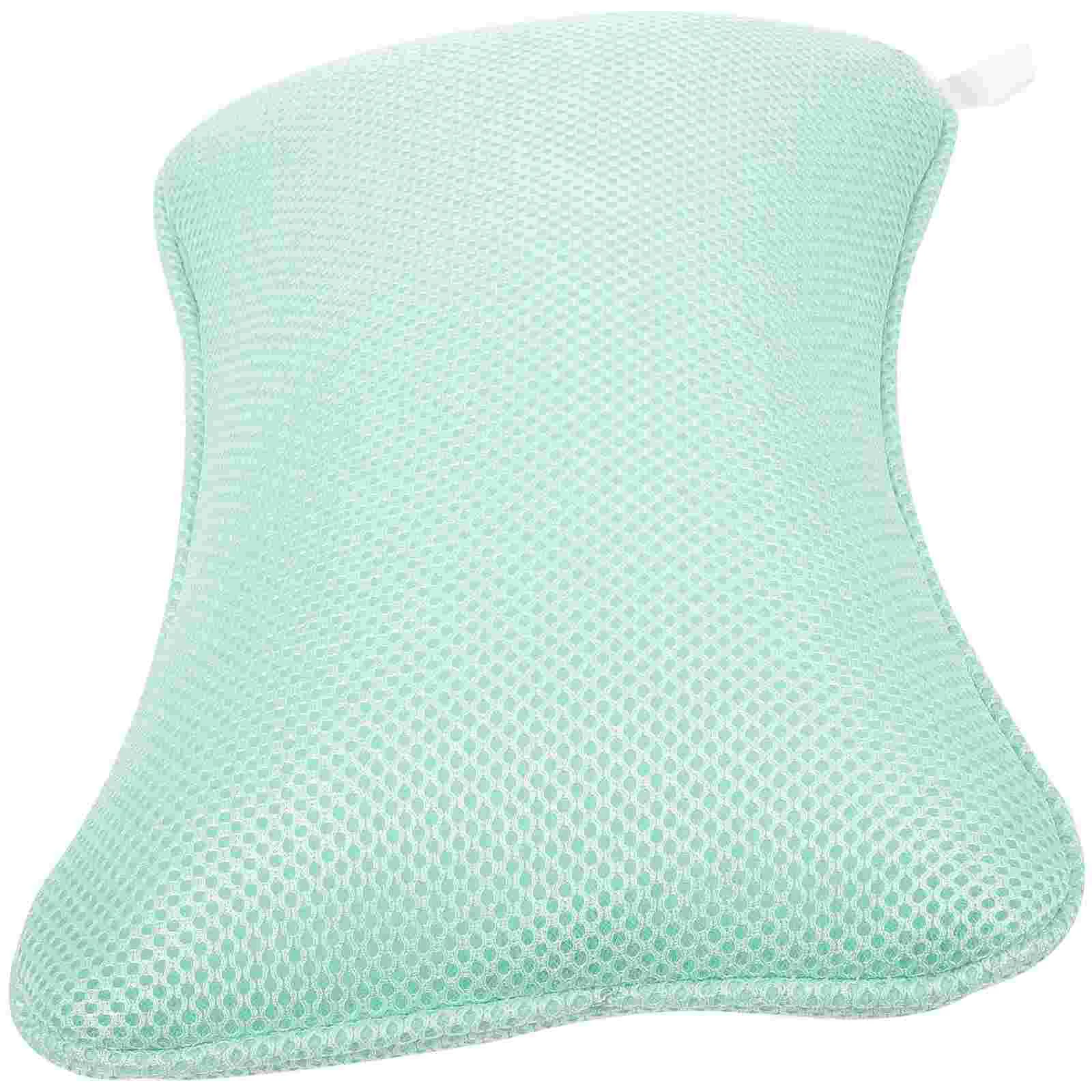 Comfortable Bath Pillow Suction Cups Bathtub Head Rest Pillow Bath Tub Head Shoulders Pillow Home Spa Essentials Neck