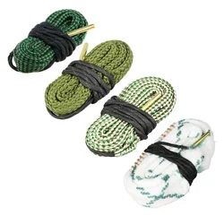 Snake Rope Gun Kit de limpeza, Bore Cleaner, Rifle Barrel, Caliber Rope, 9mm, 12GA,. 22. 223. 308. 38. 380, 5,56 milímetros