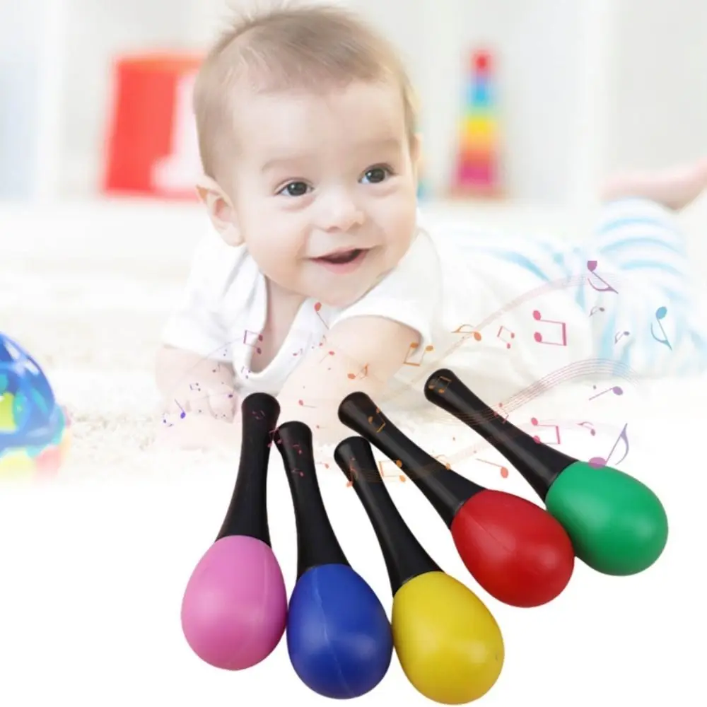 

Learning Toys Percussion Toy Baby Rattle Children Kid Plastic Sand Hammer Maraca Rattles Sand Hammer Toy Kids Musical Toy