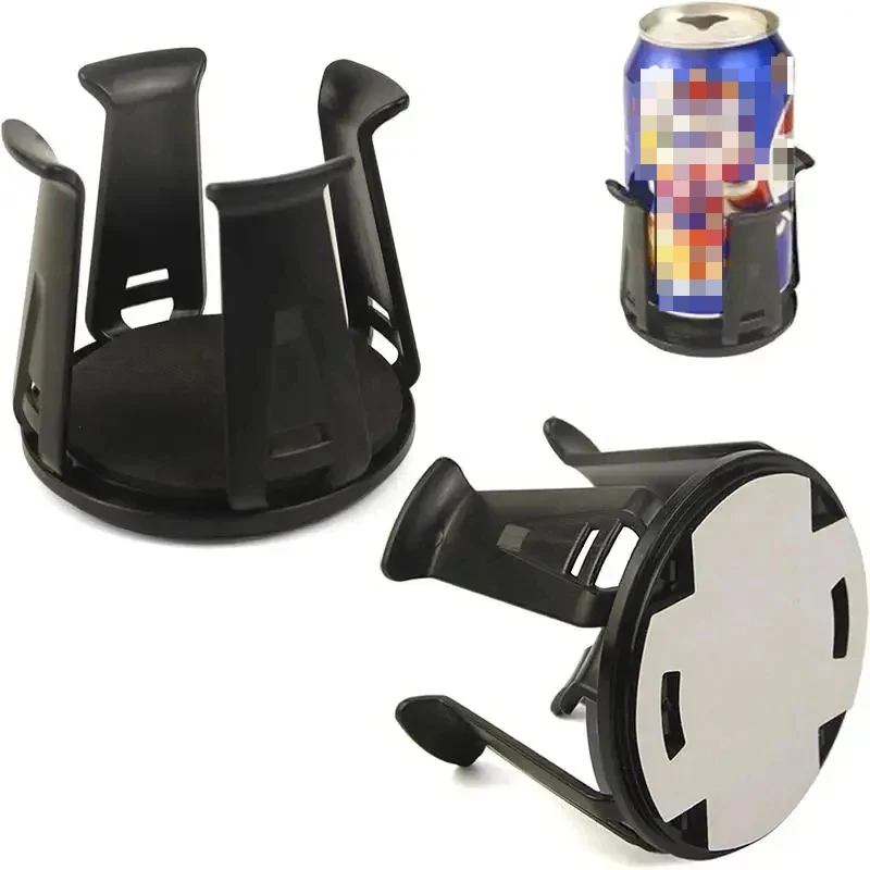 Car Black Cup Holder with Ashtray & Aromatherapy Purifier, Multifunctional Cup & Drink Holder for Coffee, Milk Tea, Ice Drinks