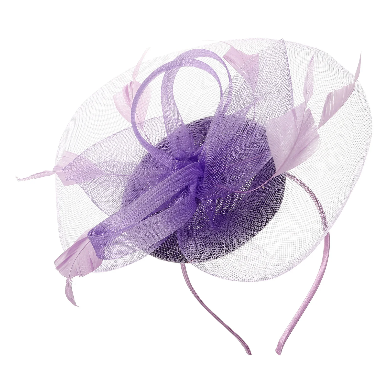 

Chic Fascinator Headwear with Mesh Veil and Detail Secure Clip-on Design for Wedding Banquet Tea Party Formal Events