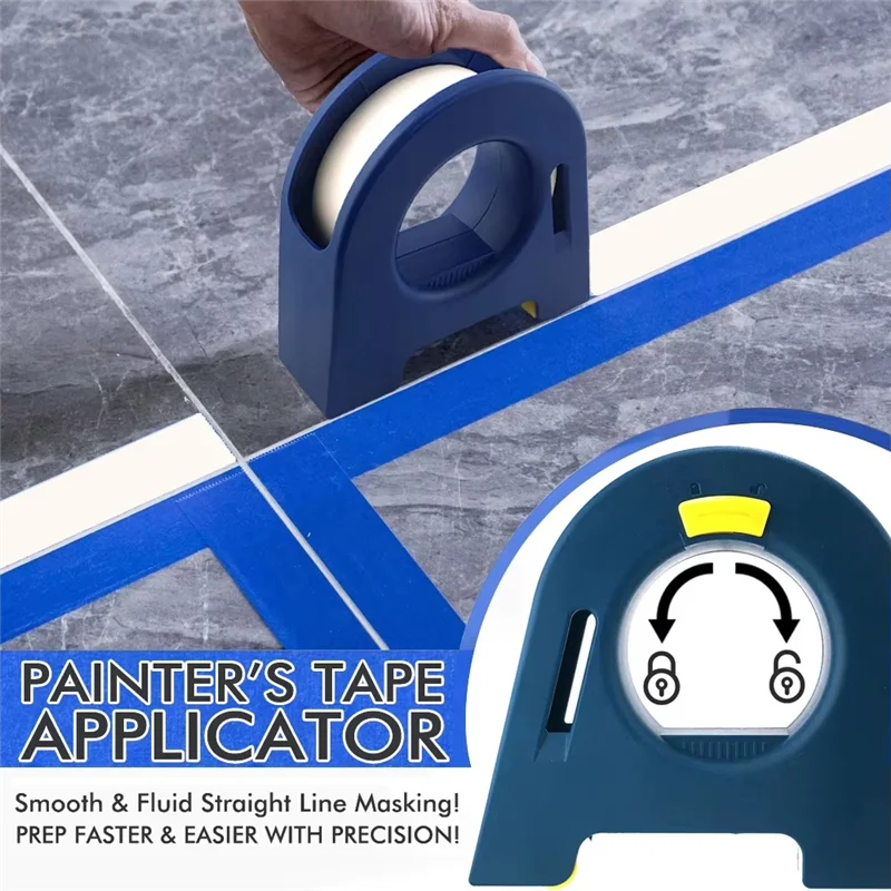 ABUH-Masking Tape Applicator - Home Renovation Assistant Tool Manual Tape Dispenser For Seam Filling And Adhesive Application