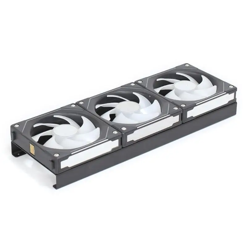 R53C 15mm Elevating Fan Raising Bracket For PC Case Cooling 12cm Metal Mounting Stand