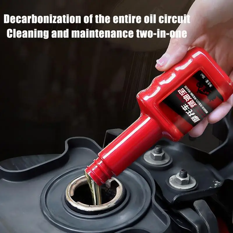 Motorcycle Engine Additive Injector Cleaner for Performance Efficiency 36 ML Oil Saver Additive Reduces Consumption Emission