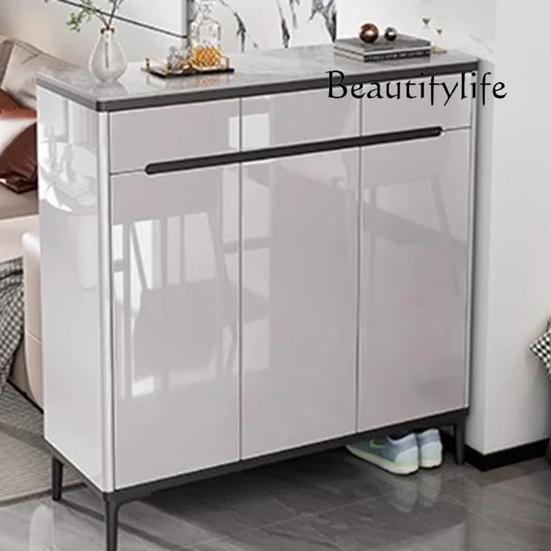 

aX Organizer Mobile Shoe Cabinet Storage Living Room Shelves Designer Luxury Box Shoe Shelf Vertical Archivadores Home Furniture