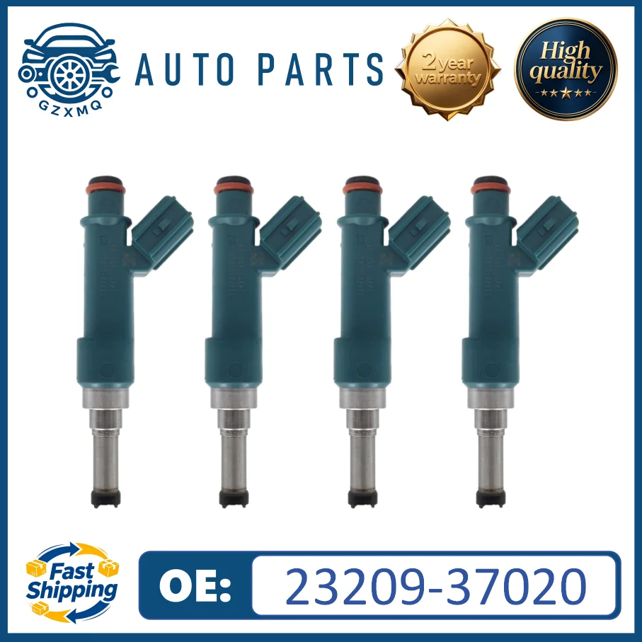 4pcs 23209-37020 Fuel Injectors for Toyota Prius 2010-2015 Lexus CT200h 2010-2015#23250-37020