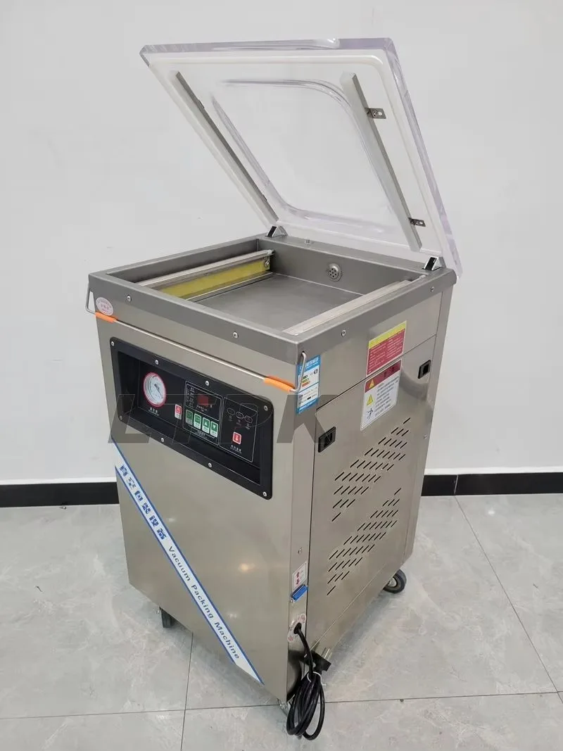 LT-DZ400 Commercial Chicken Silage Bag Food Saver Storage Vaccum Sealer Machine Packing Single Double Chamber Machine