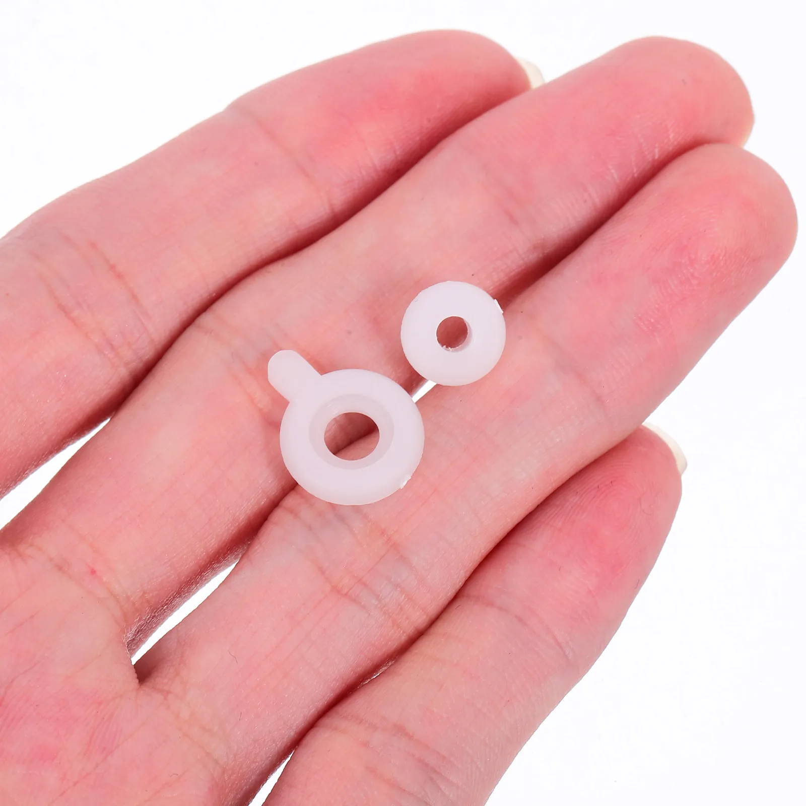 50Pcs Cat Cage Cardboard Fastening Clips Plastic Buckle Brackets Secure Connectors for Small Animal Pet Plastic Cat