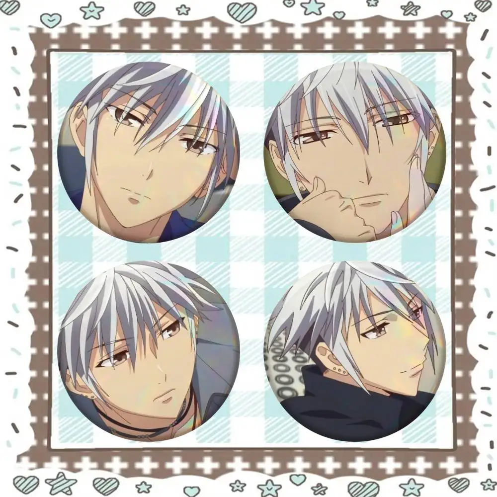 Fruits Basket Hatsuharu Sohma Anime Badge Tinplate Meme Round Brooch For Hat Bag Creative Lapel Jewelry Accessories Gifts