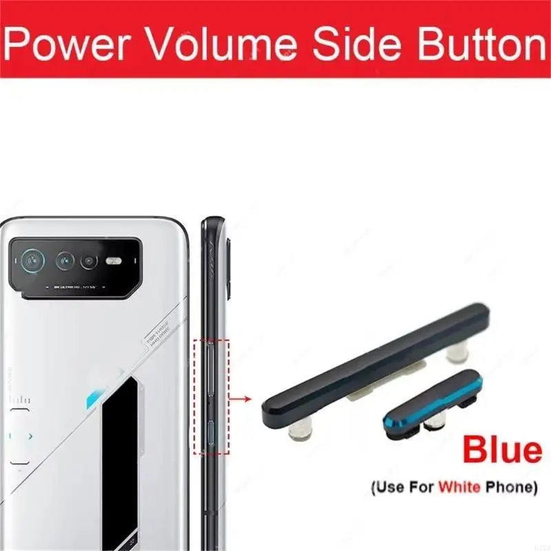 

Профессиональные водонепроницаемые металлические боковые кнопки объемом мощности клавиш для ROG 6 Телефон длинный срок службы