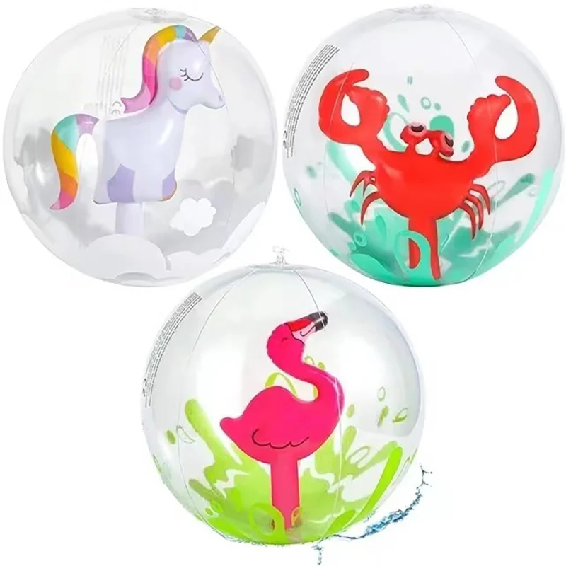 

1pc piece inflatable toy balloon PVC beach swimming pool float ball swimming circle summer swimming pool party gift accessories
