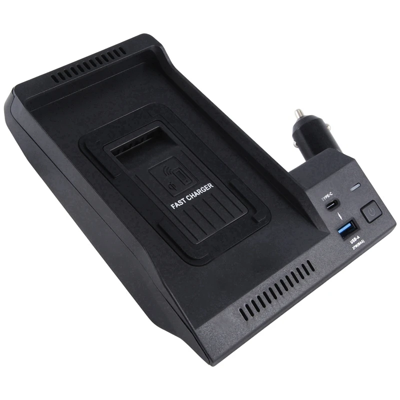 

Z0C-h15W Car Qi Wireless Charger Fast Cell Phone Charging Plate Adapter Interior for Mercedes-Benz E-Class W213