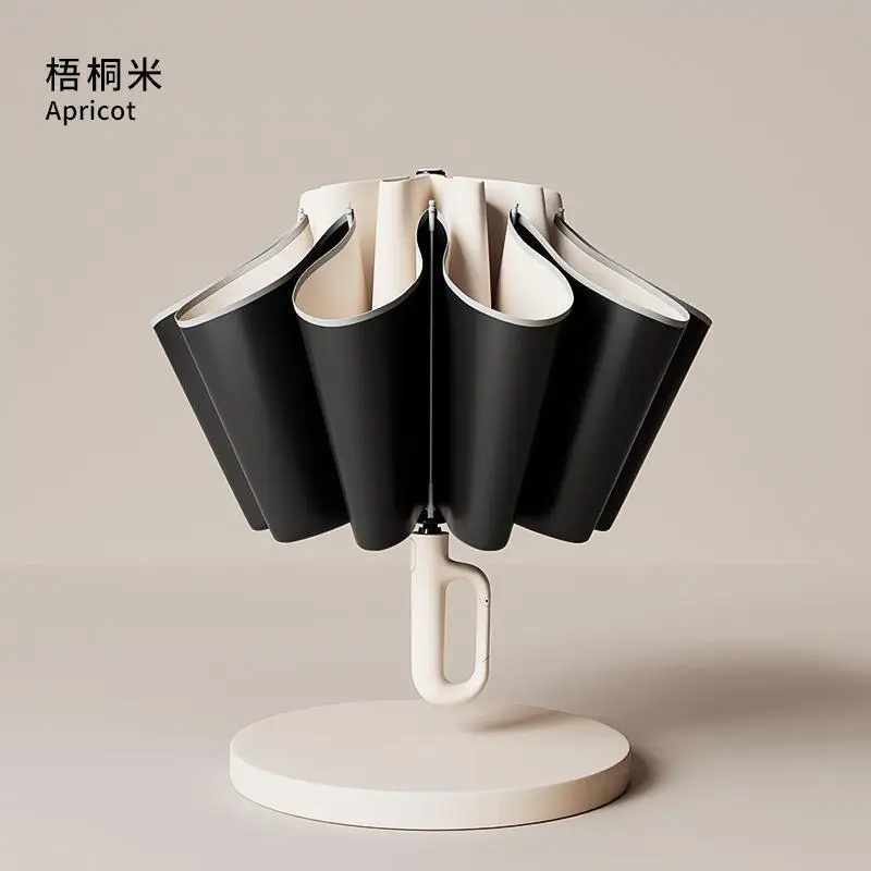 

Automatic Buckle Umbrella, Suitable for Both Wind and Rain, Enlarged, Thickened, and Reinforced,