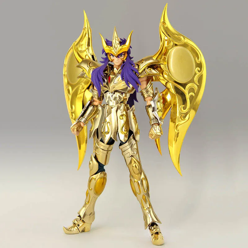 In Stock Great Toys/GT Model Saint Seiya Myth Cloth EX Soul of God Milo Scorpio Knights of the Zodiac Metal Armor Action Figure