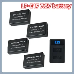 LP-E17 7.2V 1040mAh Nadaje się do baterii aparatu Canon EOS M3 EOSM5 EOSM6 750D 760D 850D R8 R10 R50