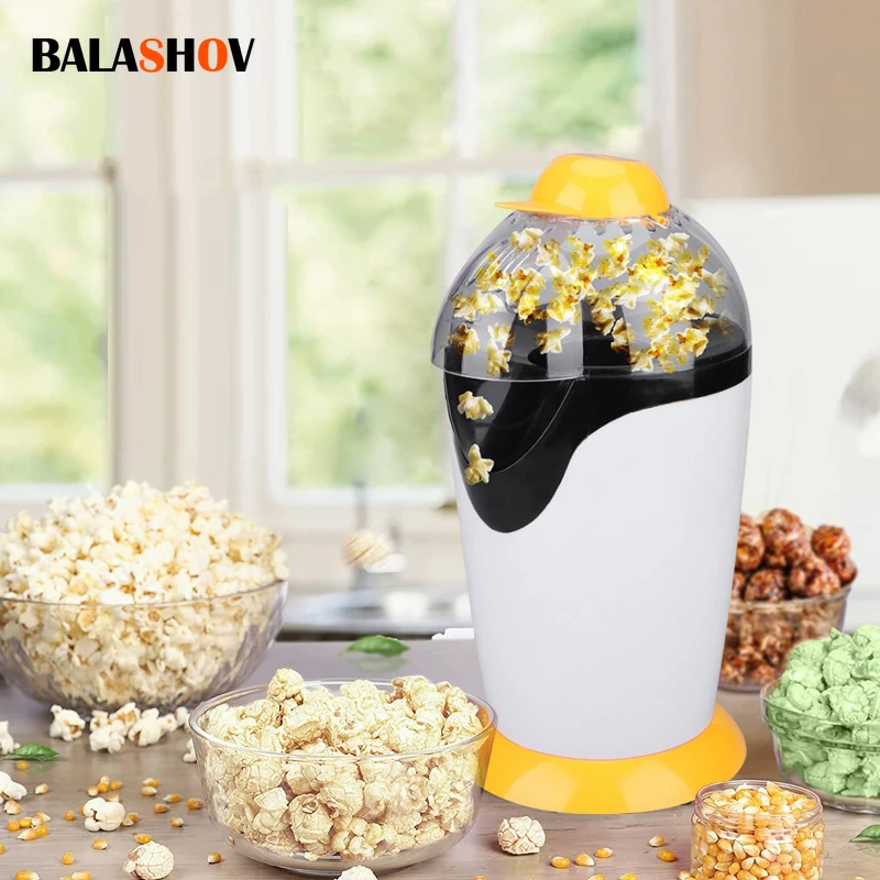 Hausgemachte Mini Popcorn Maschine Voll Automatische Kleine Elektrische kinder DIY Popcorn Maschine 1200W Für Home Küche EU Stecker