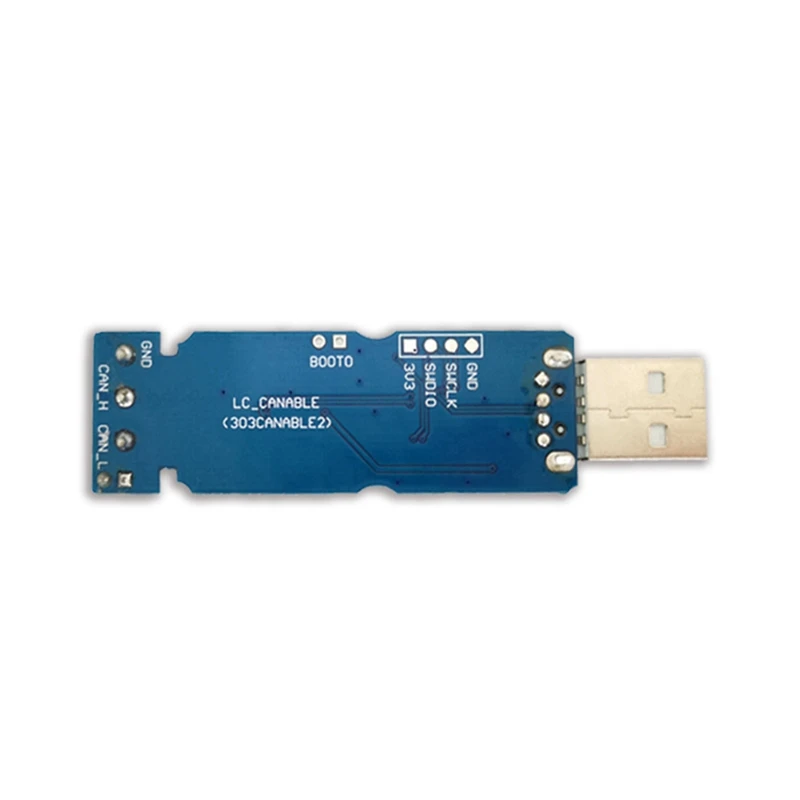 Canable USB to CONVERTER MODULE CANbus Debugger analysis อะแดปเตอร์แสงเทียน TJA1051T/3รุ่นไม่แยกสามารถทำได้