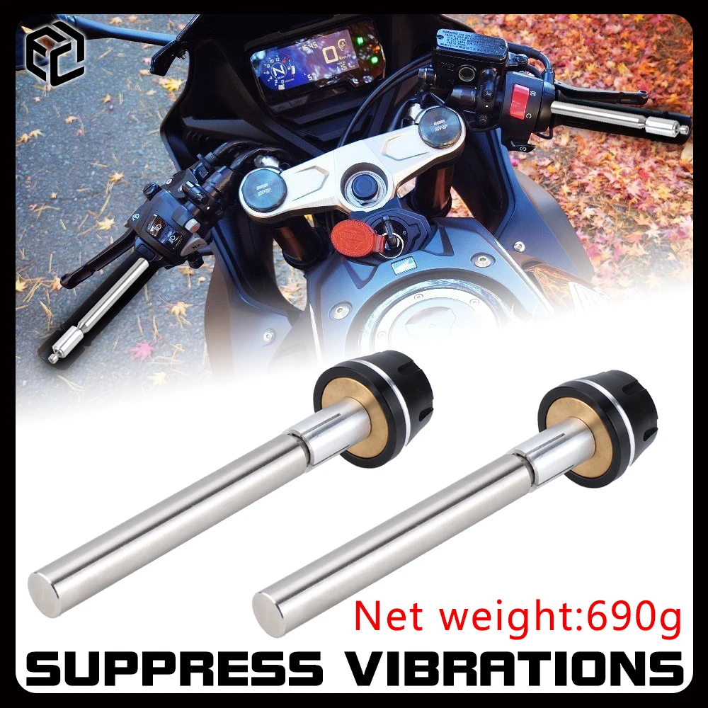 

Motorcycle Handlebar Weights - Internal Bar End Weights for Honda CB650R CBR650R CBR500R CBR150R CB400F Relieve Palm Numbness
