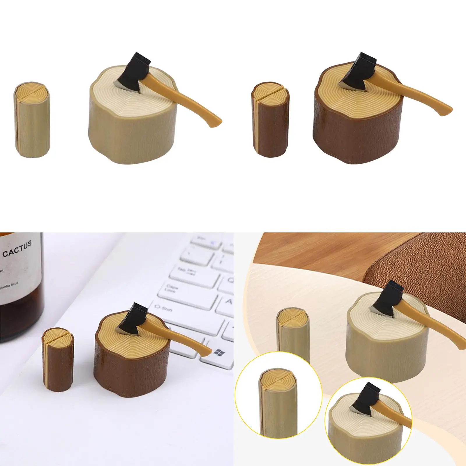 1:12 Axe And Wooden…